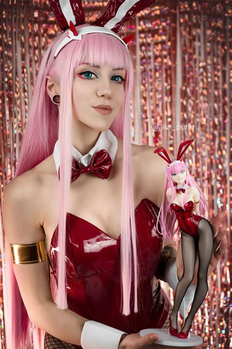 here s my bunny zero two cosplay vs character hope you ll enjoy and have a great zerotwoesday