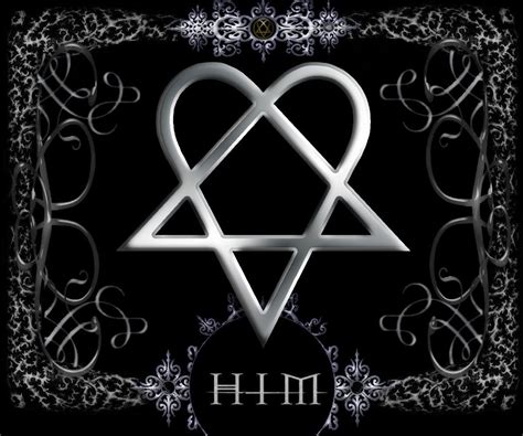 Him Heartagram Logo With Images Music Like Him Band Ville Valo