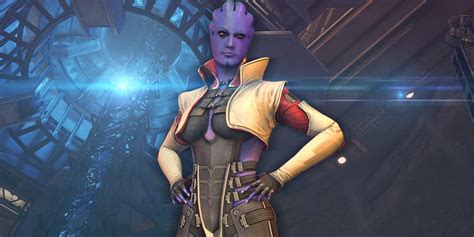 Mass Effect Aria T Loak Omega S Big Crime Boss Revealed
