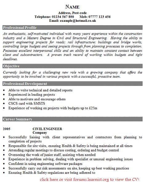 Civil engineer resume template author: Sample Resume Format For Freshers Software Engineers