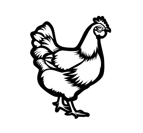 Chicken SVG / SVG Cut File / Car Decal SVG / Instant Download | Etsy