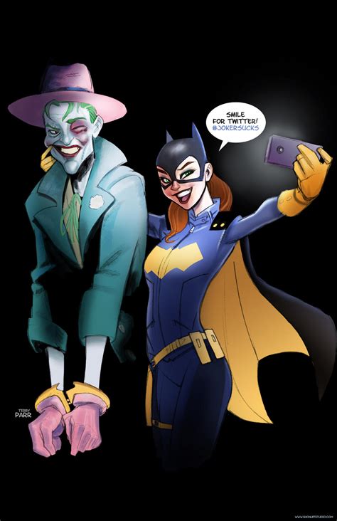 Batgirl Vs Joker By Darthterry On Deviantart