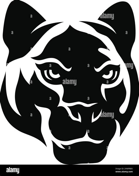 Head Of Black Panther Vector Design Stock Vector Image And Art Alamy