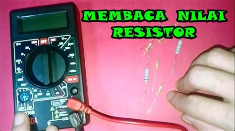 Cara mengukur nilai resistor dengan multimeter sanwa analog. CARA MEMBACA NILAI RESISTOR DENGAN MULTIMETER DIGITAL ...