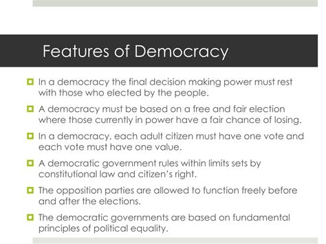 Ppt What Is Democracy Why Democracy Powerpoint Presentation Free