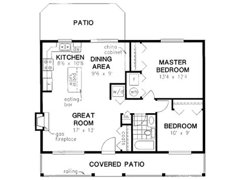 Small House Floor Plans Under 600 Sq Ft Modern House
