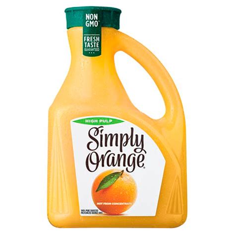 Simply Orange High Pulp Orange Juice 263 Liters