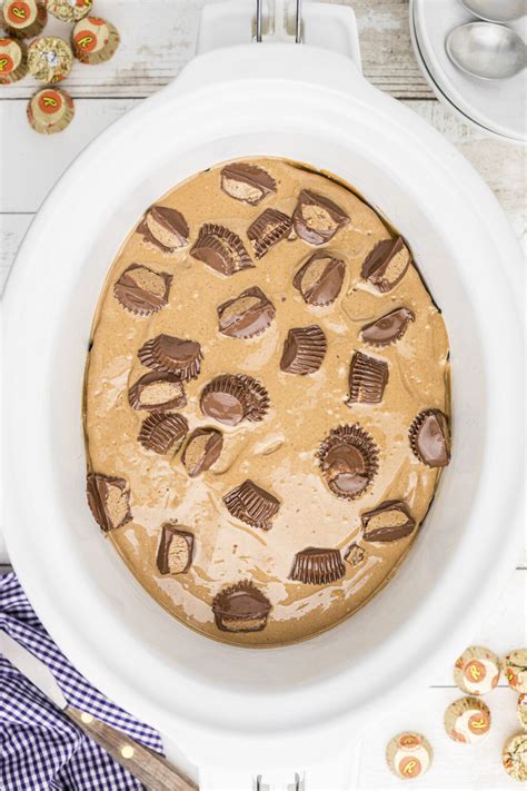 Reeses Peanut Butter Cup Chocolate Cake Crockpot The Magical Slow