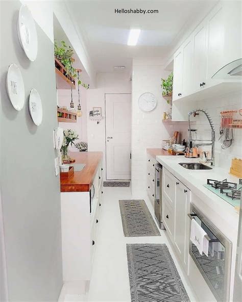 ruang dapur sempit minimalis bagi   punya lahan sempit