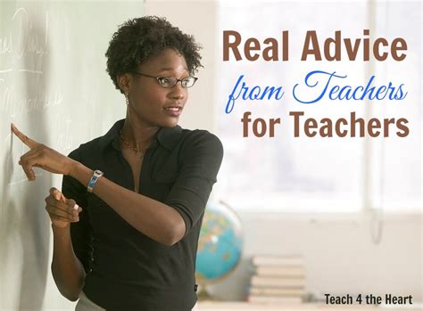 Real Advice For Teachers From Teachers