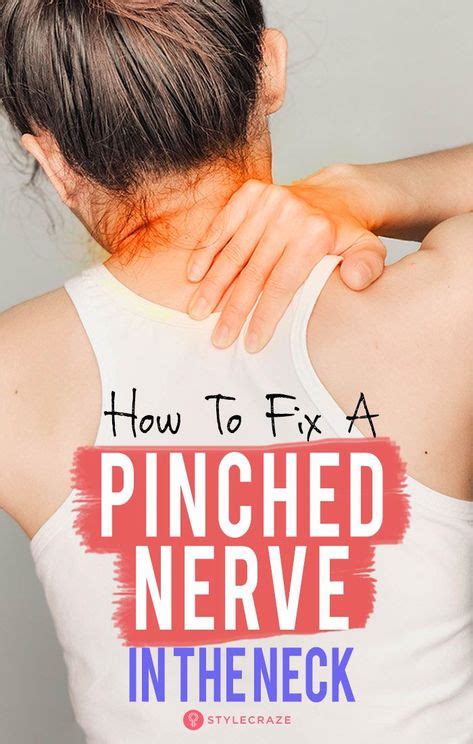 The 25 Best Pinched Nerve In Neck Ideas On Pinterest Pinched Nerves