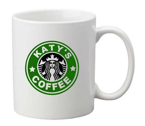 Custom Name Starbucks Coffee Vinyl Decal For Cup By Bkmvinyldesign