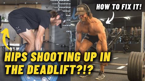 Hips Shooting Up In The Deadlift Heres How To Fix It Youtube