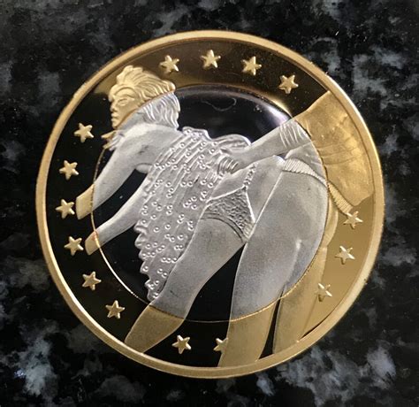 Sex Euros Kama Sutra Position Coins Bimetallic 6 Euro Coin Etsy
