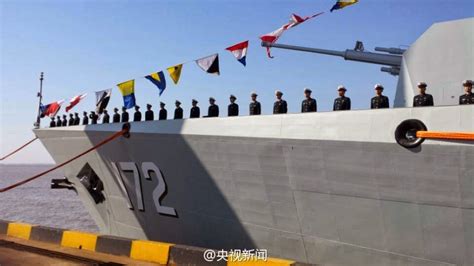 China Defense Blog China Navy Commission Of The Day Lead Type 052d