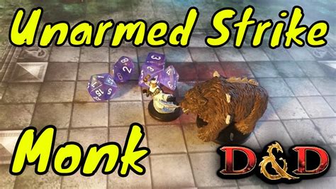 Dandd 5e Monks Unarmed Strike Youtube