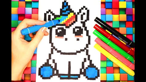 Handmade Pixel Art How To Draw Little Unicorn Pixelart Tekenen Images