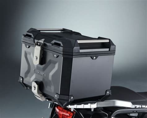 Genuine Suzuki V Strom 1050xt Aluminium Top Case Black Padgetts