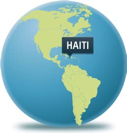Haiti is one of nearly 200 countries illustrated on our blue ocean laminated map of the world. Compassion Explorers | Haiti