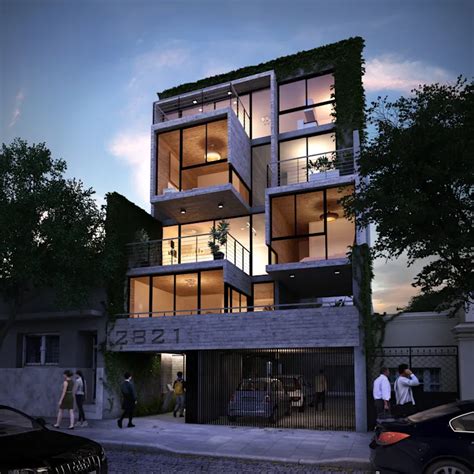 Renders Exteriores Tarde Y Noche Homify Render Arquitectura Diseño