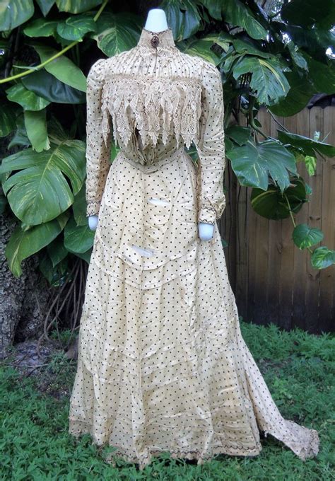 Edwardian Dress C1903 Vintage Attire Edwardian Clothing Womens