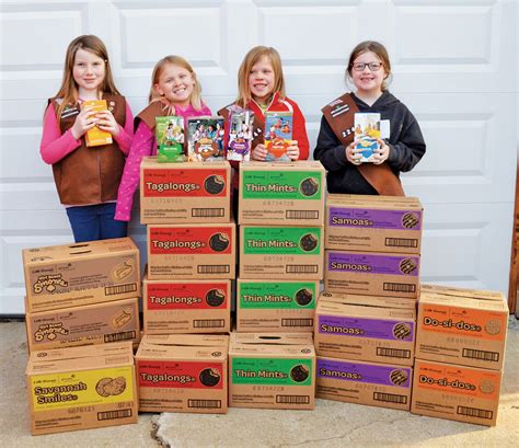Brownies To Sell Girl Scout Cookies At Downtown Booth Saturday The Glasgow Courier