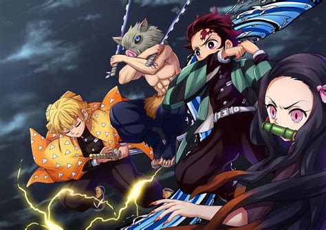 14 Aesthetic Anime Wallpaper Pc Demon Slayer Background