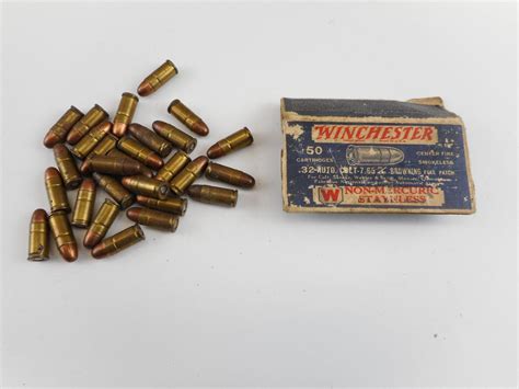 Winchester 32 Auto Colt Ammo