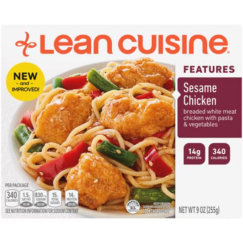 Sesame Chicken Frozen Meal Official Lean Cuisine®