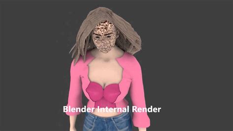 Blender V272 Breast Jiggle Physics With Makehuman Model Youtube