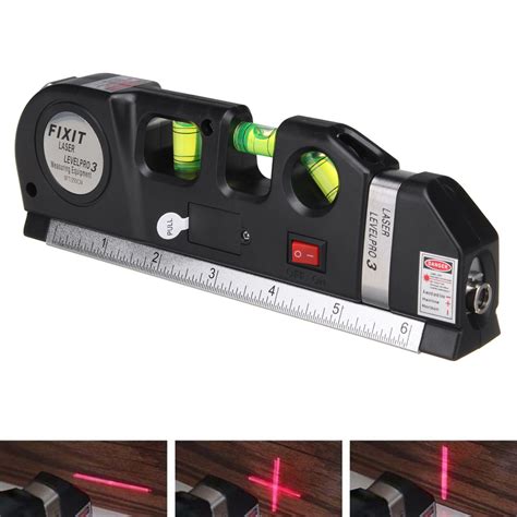 Laser Level Spirit Level Line Lasers Ruler Horizontal Ruler Measure Li