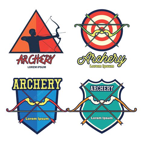 Premium Vector Archery Logo
