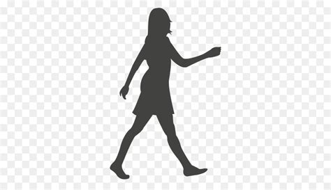 Clipart Woman Walking