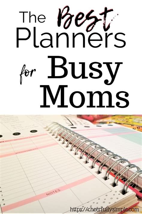 Best Planners For Moms 2022 Cheerfully Simple Best Planners For