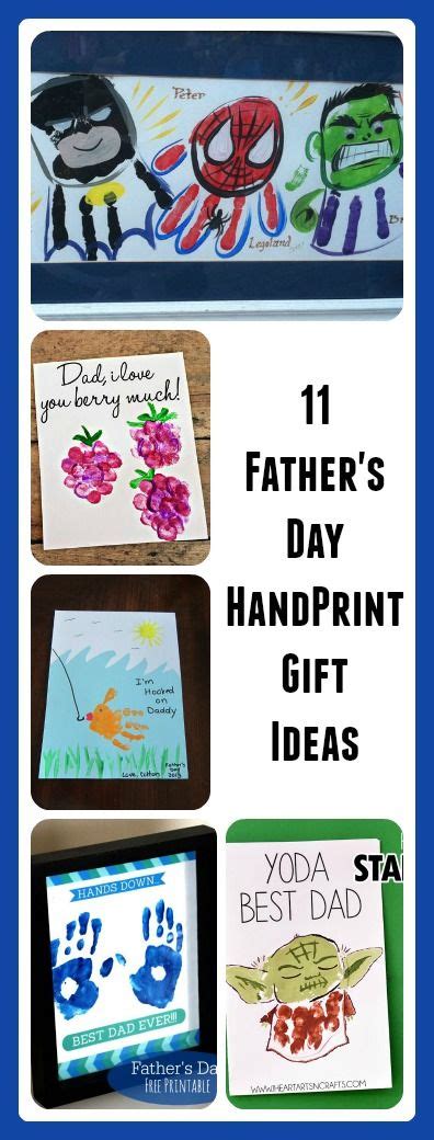 From practical presents to sentimental and funny gifts, browse these unique ideas for new dad gifts. 11 Fathers Day Handprint gift Ideas | Fathers day crafts ...