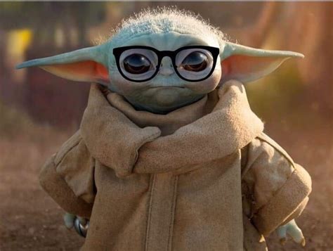 Baby Yoda Glasses Blank Template Imgflip