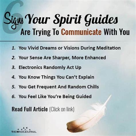 6 Indicators Your Spirit Guides Are Making An Attempt To Keep Up A