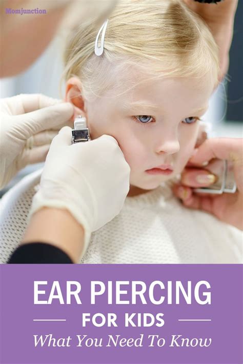 Ear Piercing For Kids What You Need To Know Kids Ear Piercing Ear