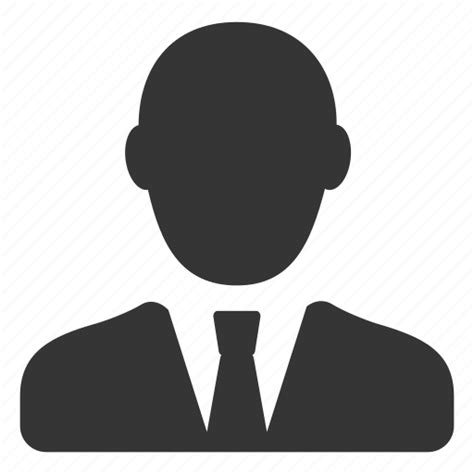 Avatar Business Businessman Man Single Tie User Icon Download
