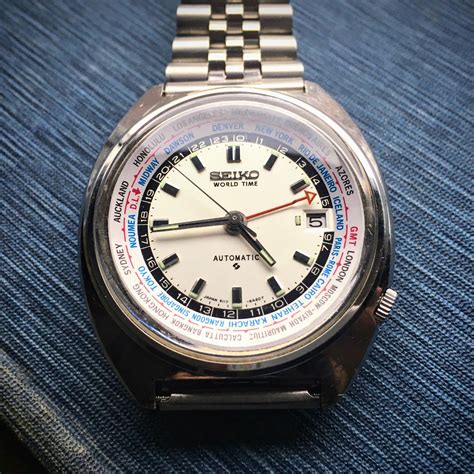Vintage Seiko World Time Watches