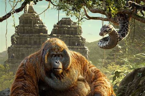 Based on rudyard kipling's eponymous collective works. 'The Jungle Book' Poster Monkeys Around With Louie And Kaa