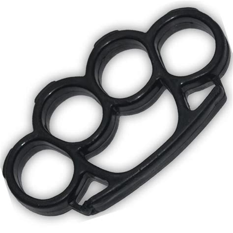 Plastic Knuckles Medium Black
