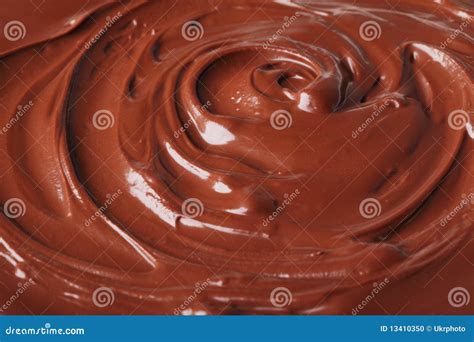 Vloeibare Chocolade Stock Foto Image Of Oppervlakte 13410350