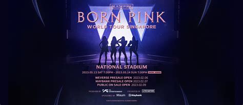 blackpink 演唱会2023 [born pink] world tour 新加坡站