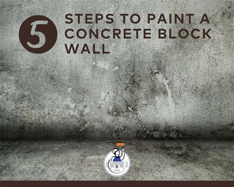 5 Steps To Paint A Concrete Block Wall