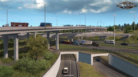 Washington Dlc Infrastructure In Ats American Truck Simulator