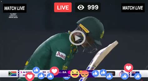 Live Cricket Online Today Sa Vs Ind Live Ind Vs Sa Live Today Icc