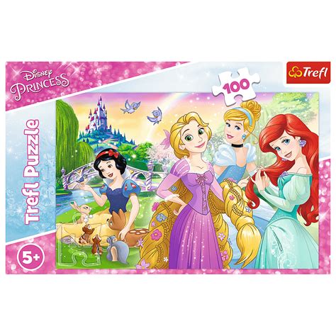 Trefl Puzzle 100 Disney Princeze Toy Land