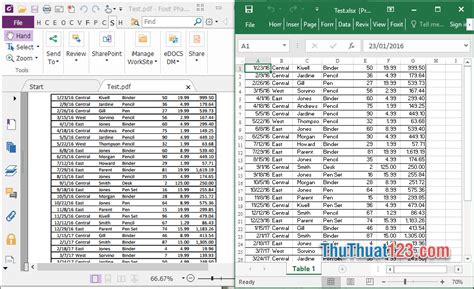 Cách chuyển PDF sang Excel chuẩn nhất không bị lỗi font lỗi định dạng