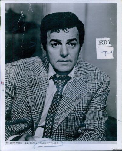 1971 Mike Touch Connors Stars In Detective Series Mannix Television